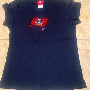 NFL brand, Tampa Bay Bucs, bling bling women’s shirt size large